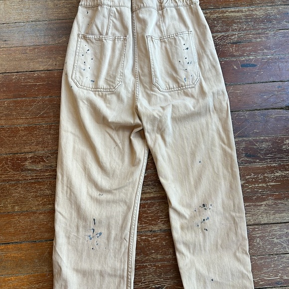 Free People Marci Denim Jumosuit/Coverall - Picture 6 of 8